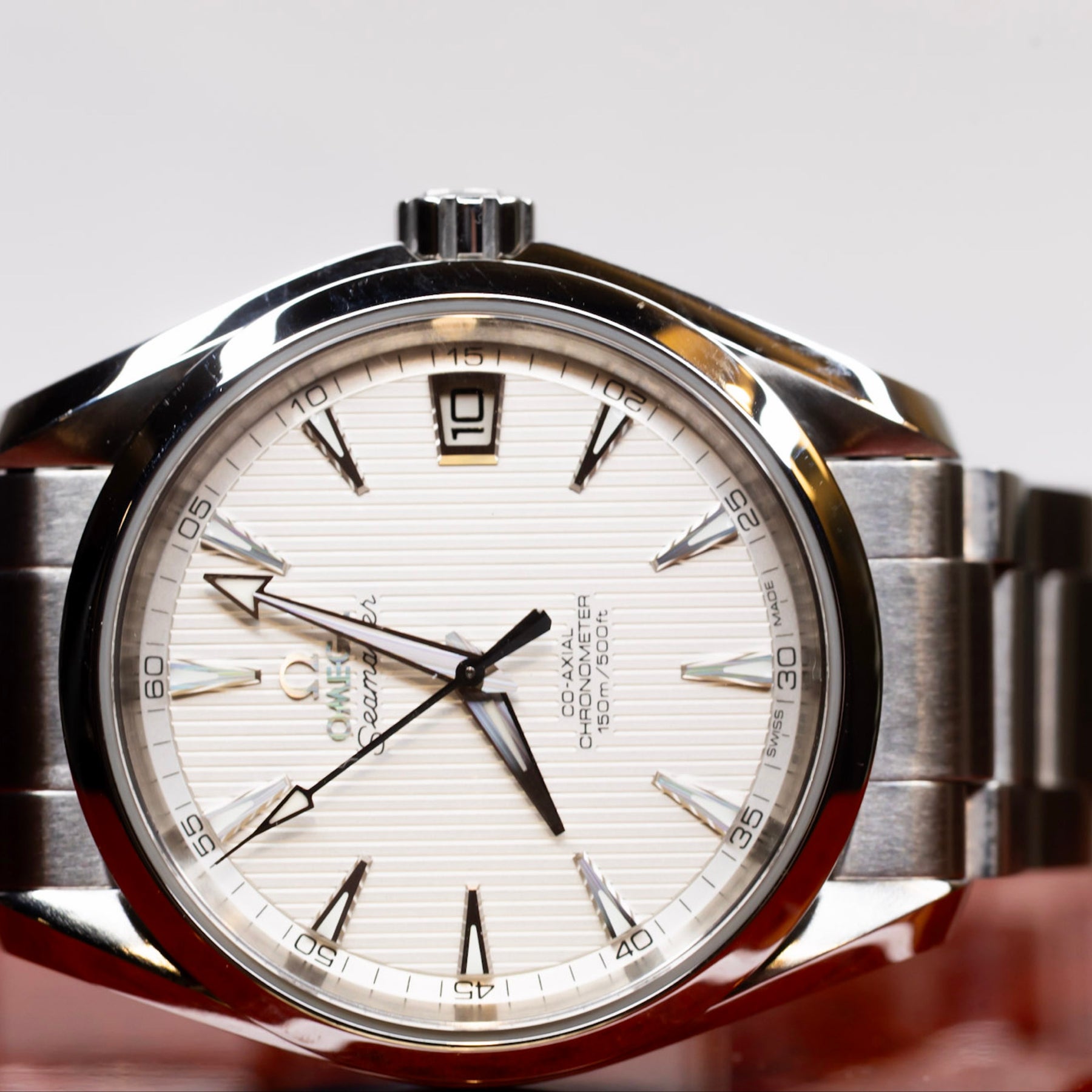 2016 Omega Seamaster Aqua Terra Complete Original Box & Papers