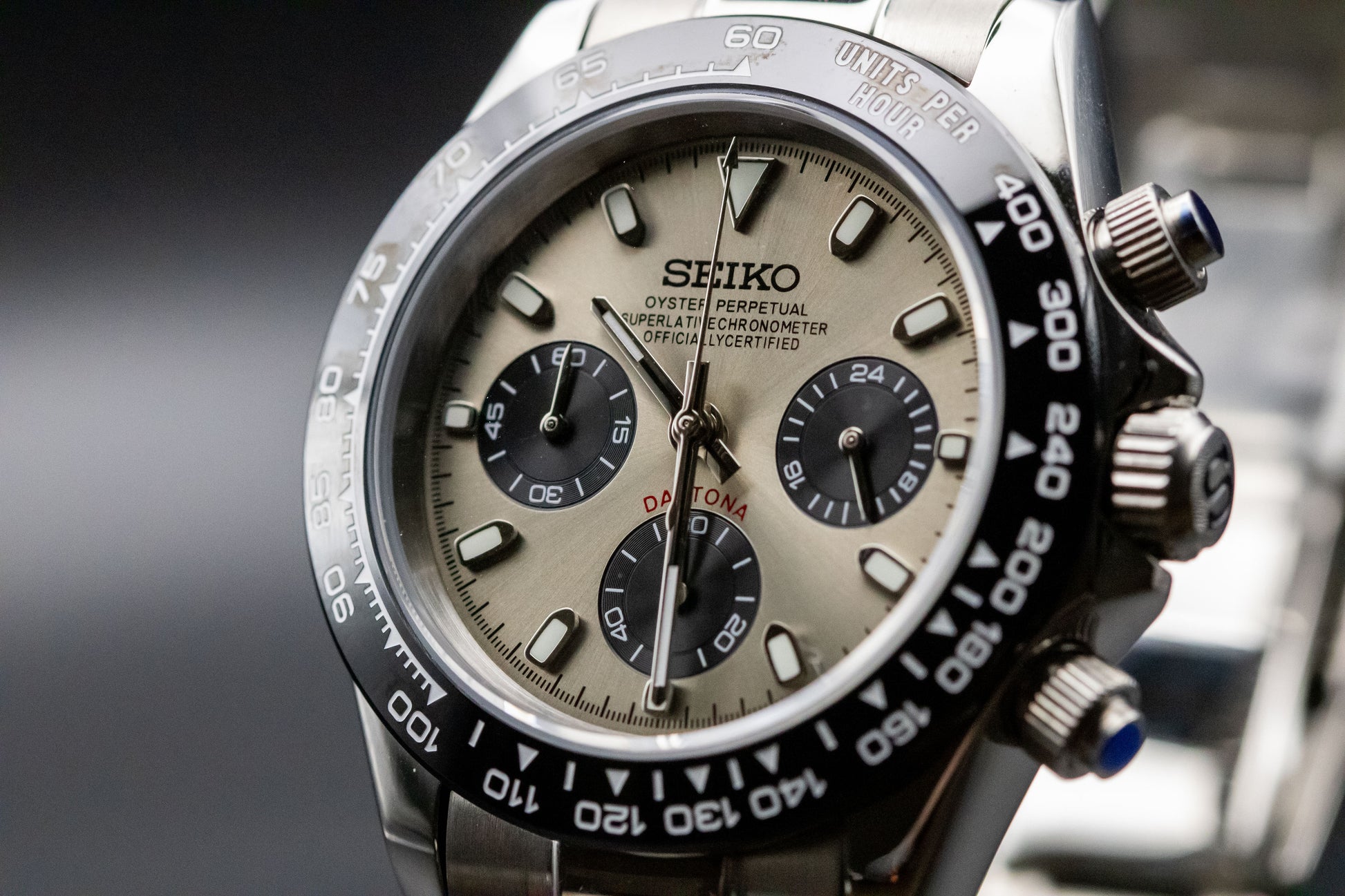 The SeikoMod Ghost Daytona image 2