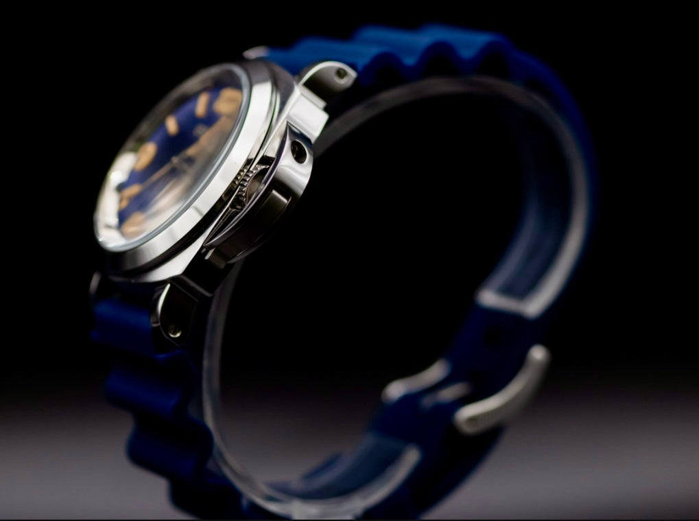 Seiko Mod Blue Dial Luminor image 1