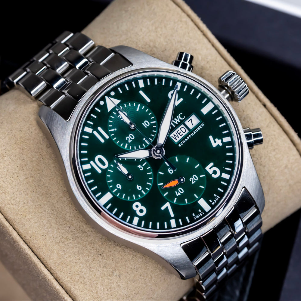 2021 IWC Pilots Watch Chronograph Complete Set