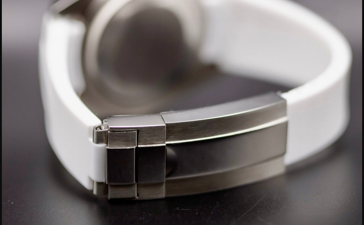 Seikomod White Yachtmaster on Strap image 4