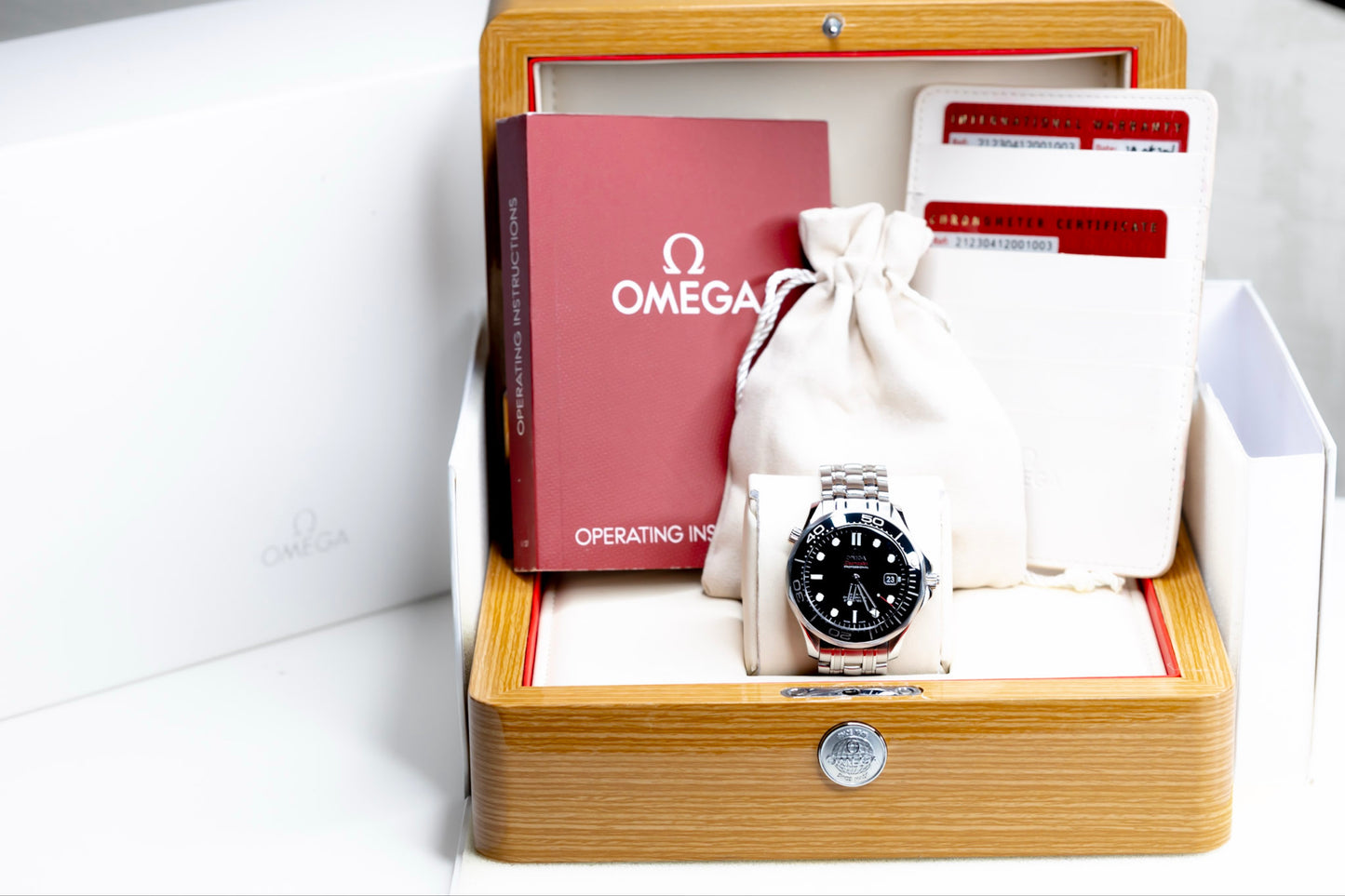 2017 Omega Seamaster Diver (Hard to Find!) Complete Set!