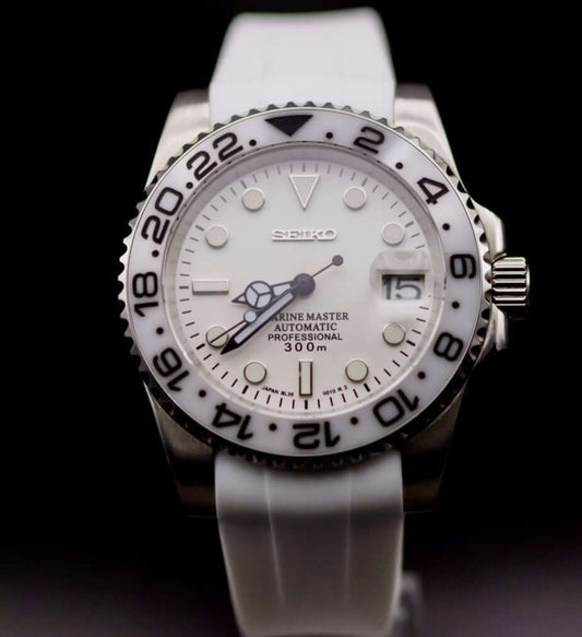 Seikomod White Yachtmaster on Strap image 0