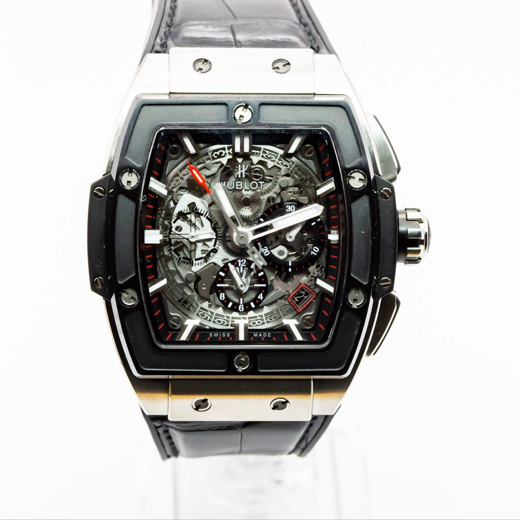 2020 Hublot Spirit of Big Bang Titanium Ceramic Chronograph Complete Set