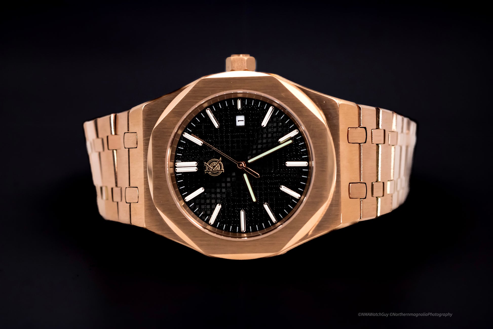 The Rose Gold Monarch - Black image 3