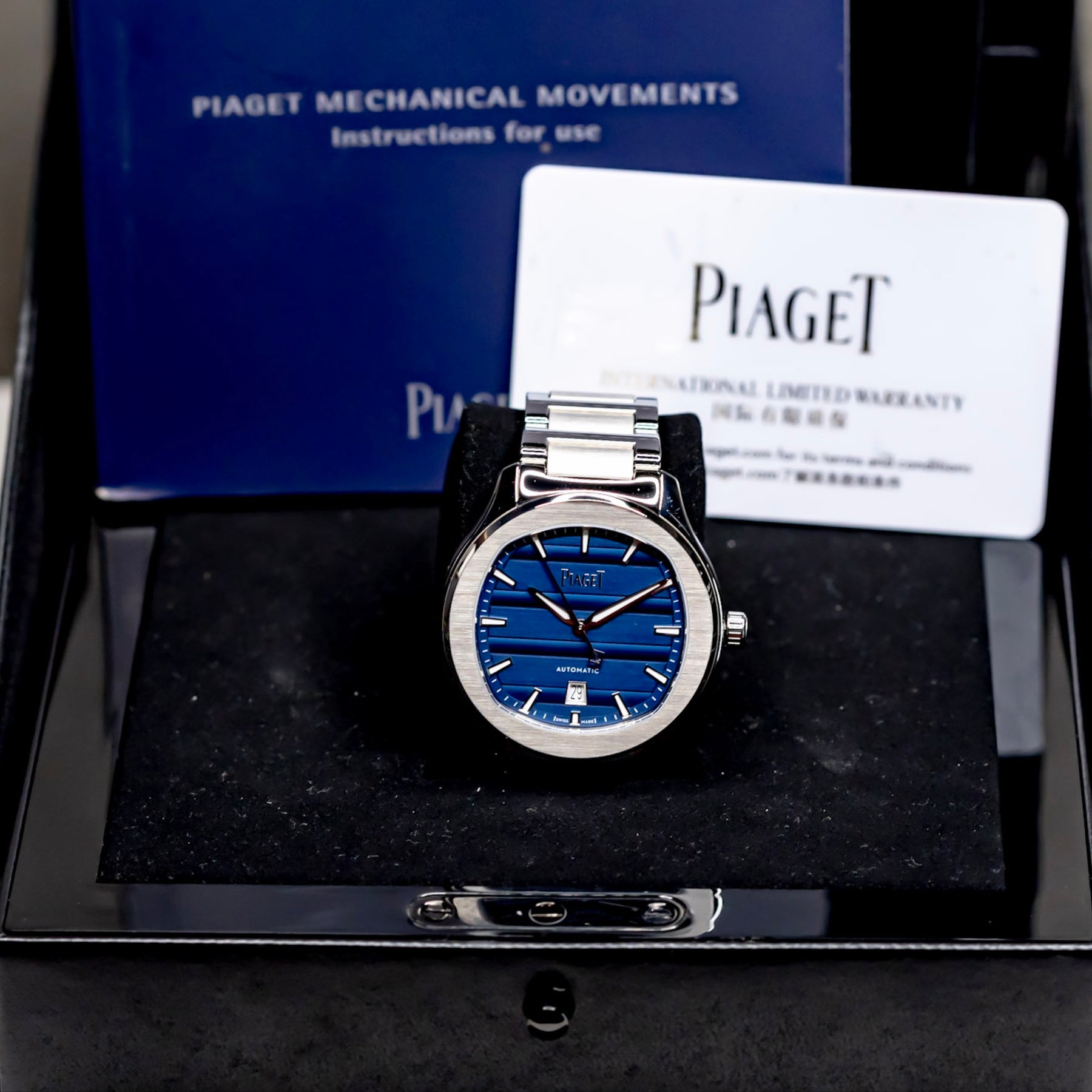 2026 Piaget Polo Signature Date Original Box & Papers