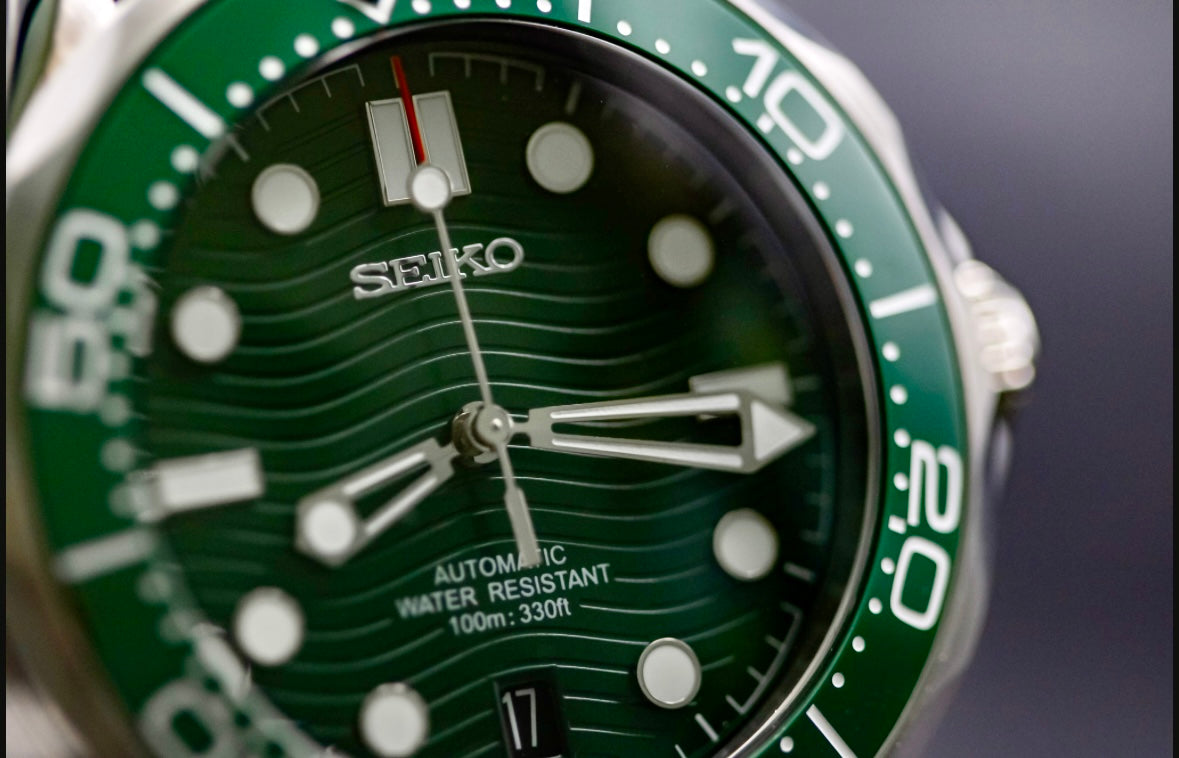Seikomod Green Seamaster image 2