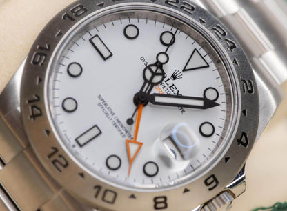 Rolex Explorer II 226570 42mm Stainless Steel Black Dial GMT