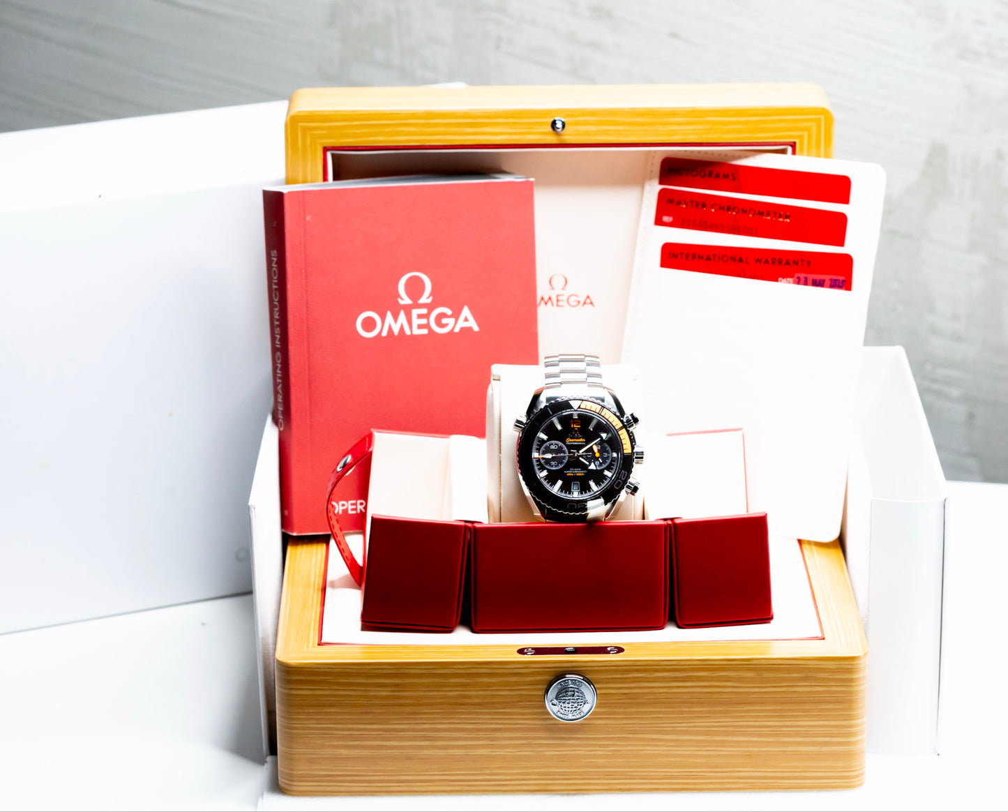 2025 Omega Seamaster Planet Ocean Chrono Complete Set