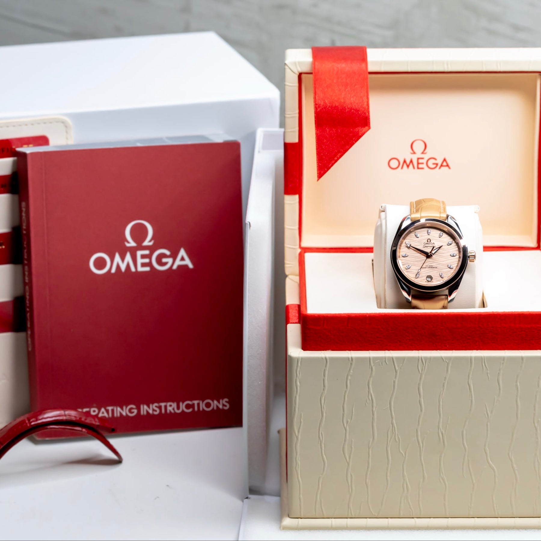 2023 Omega Seamaster Aqua Terra 34mm Gemstone Index