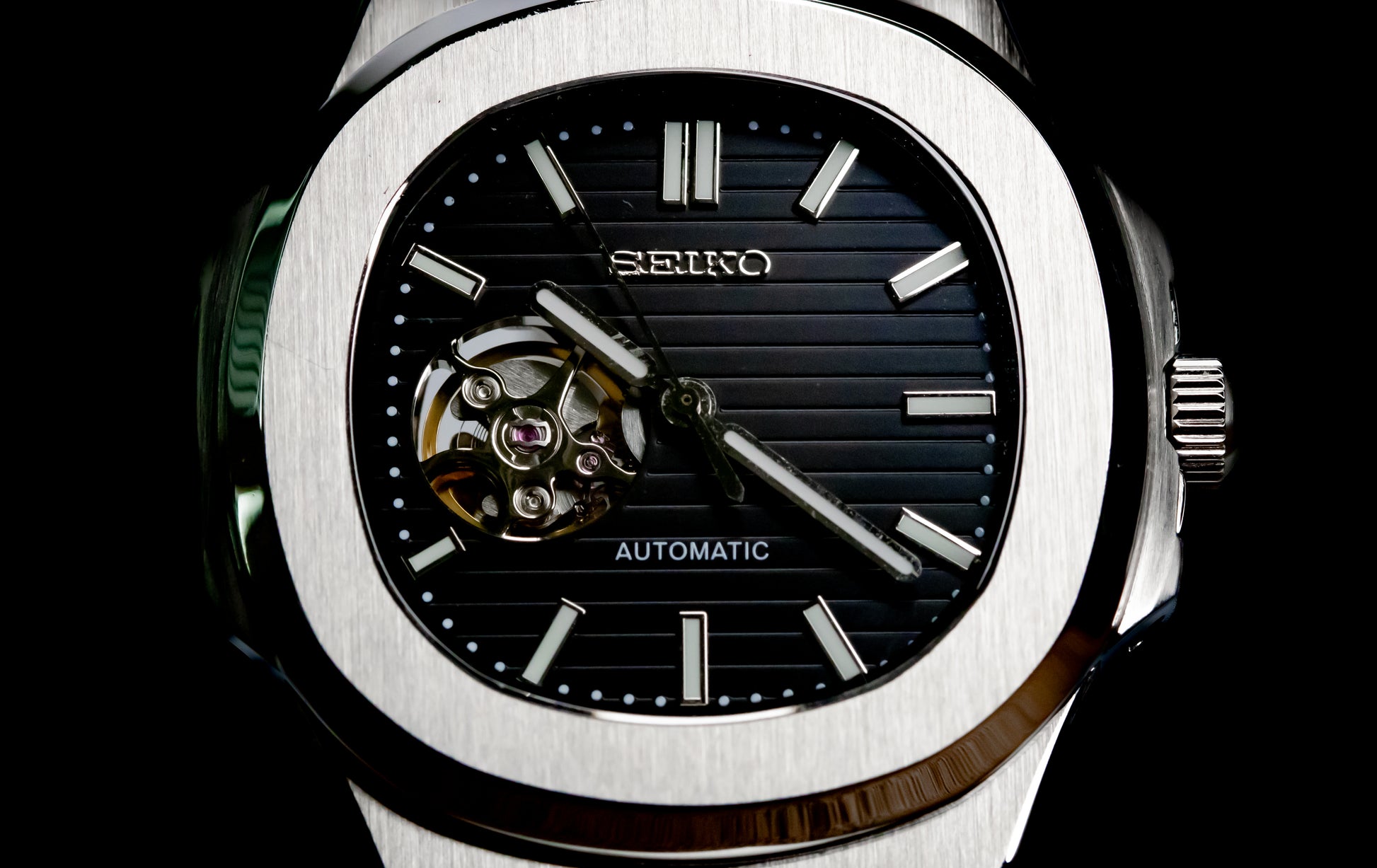 Seikomod Open Heart Nautilus image 1