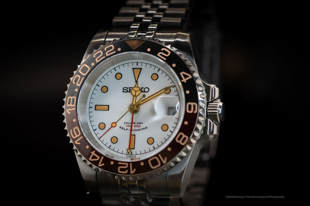 Seikomod Peanut Butter GMT image 3