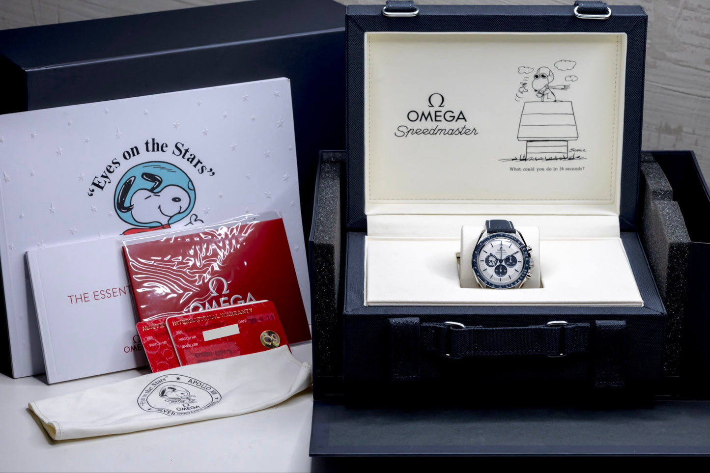 2026 Omega Speedmaster 'Silver Snoopy Award' Complete Set