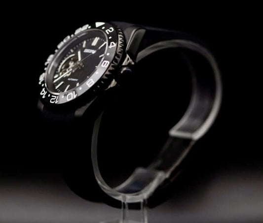 SeikoMod Black Open Heart image 1
