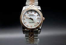 Pearl Baguette DateJust Seikomod image 0