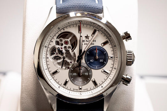 Zenith Chronomaster Open Heart White Dial 03.3300.3604/69.M3300 – El Primero – Full Set