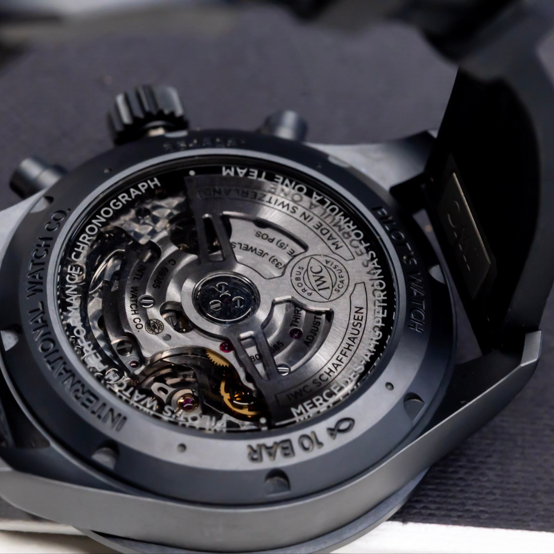 IWC Performance Chronograph AMG Petronas Pilot's 41mm Watch