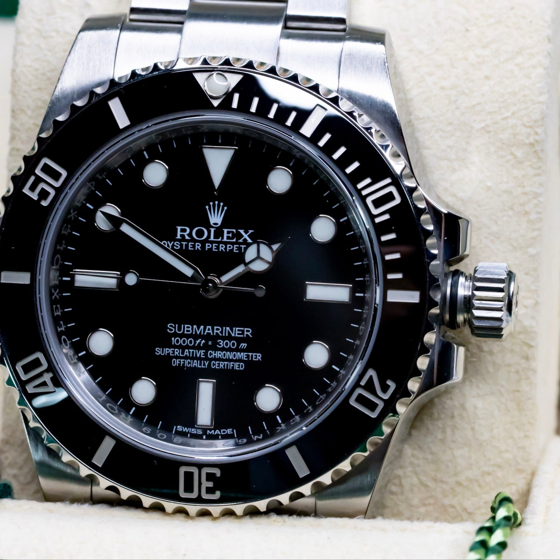 2017 Rolex Submariner "No Date" Amazing Condition! Complete Set!