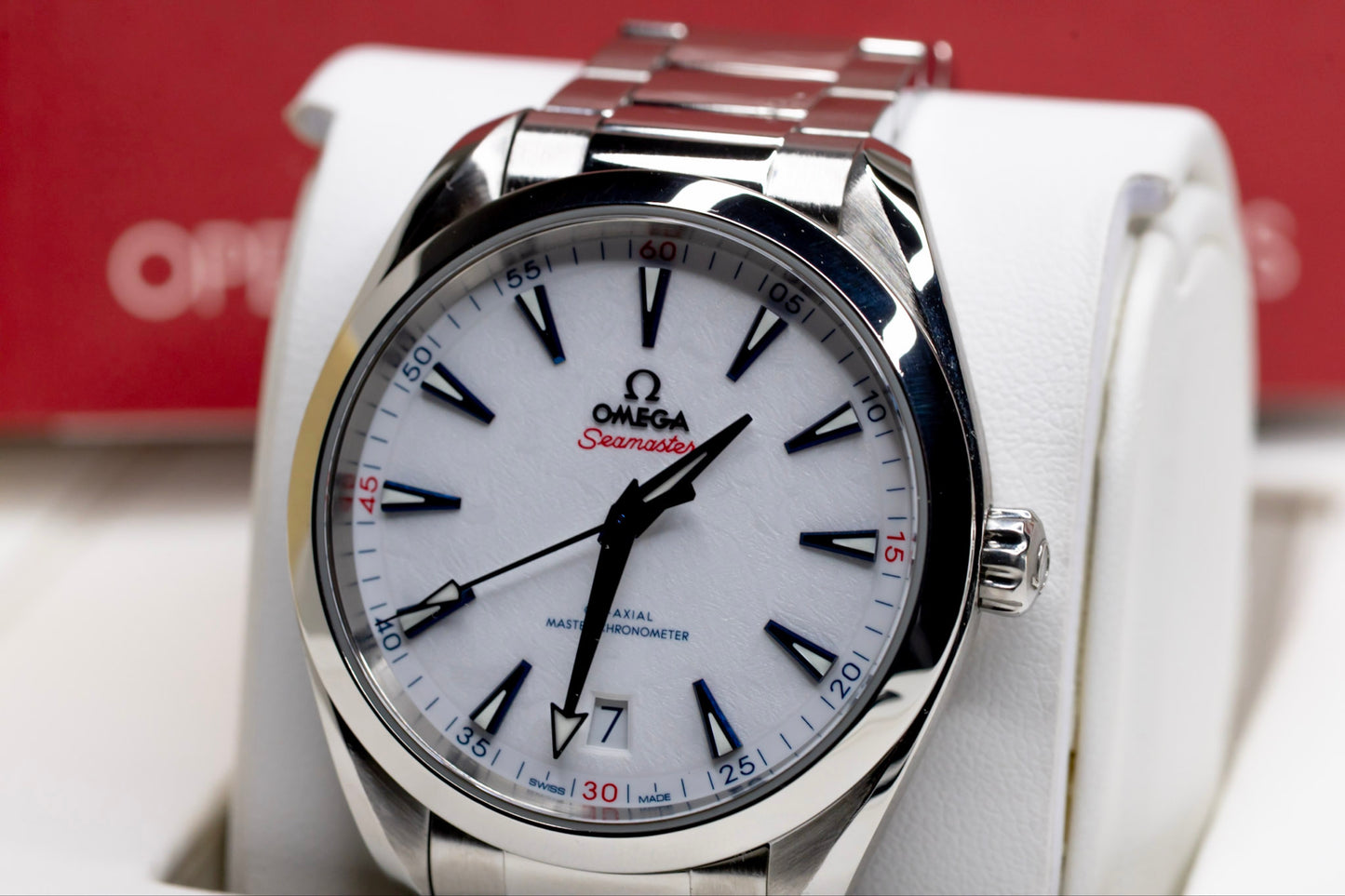 2022 Omega Aqua Terra Beijing Limited Edition Complete Set