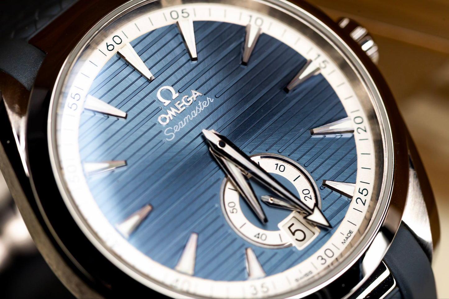 2025 Omega Aqua Terra "Small Seconds" Complete Set!