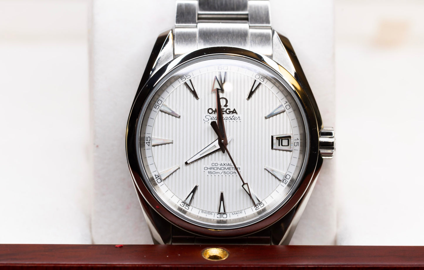 2016 Omega Seamaster Aqua Terra Complete Original Box & Papers