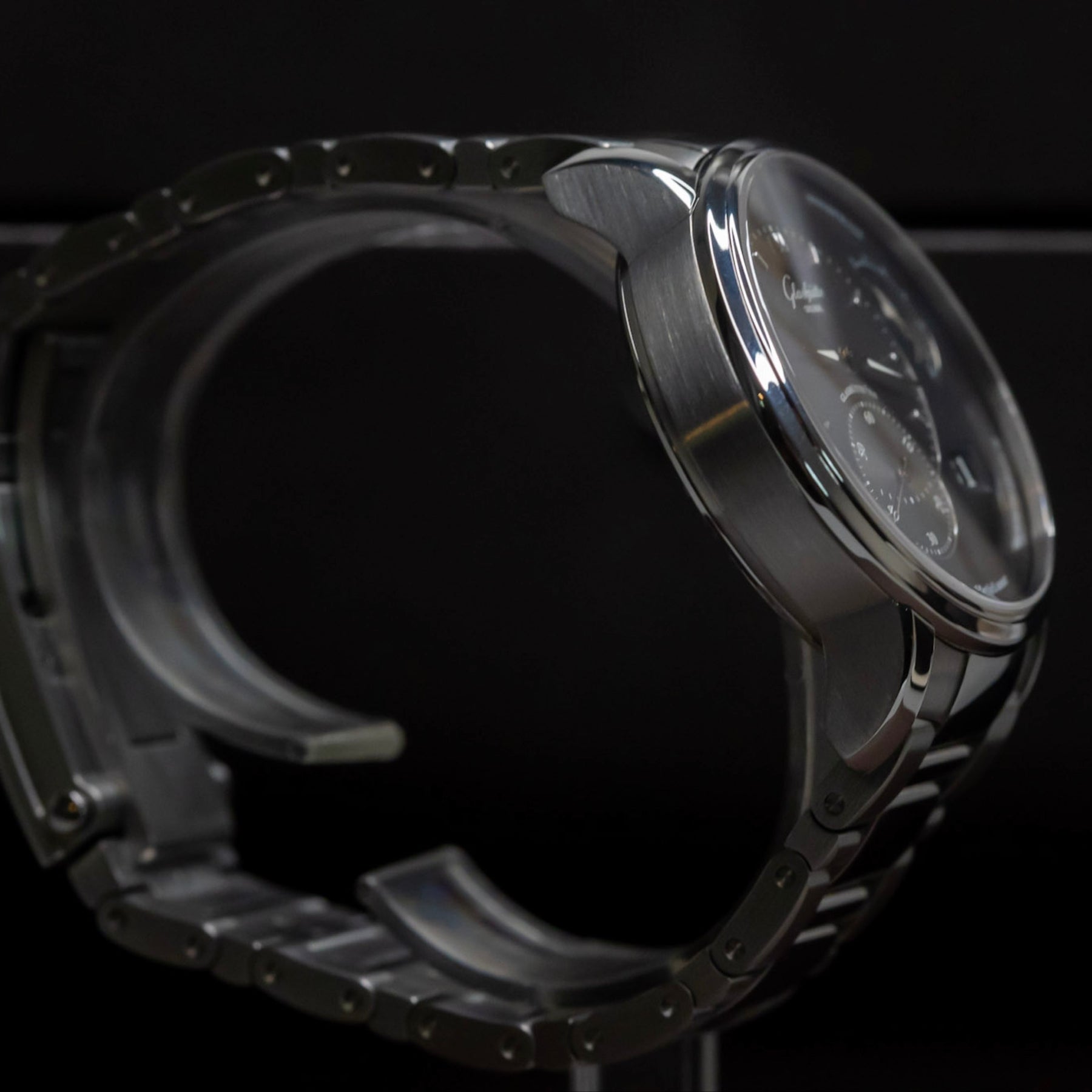 Glashütte Original PanoMaticLunar 1-90-02-43-32-24 Grey Dial 40mm Automatic Big Date