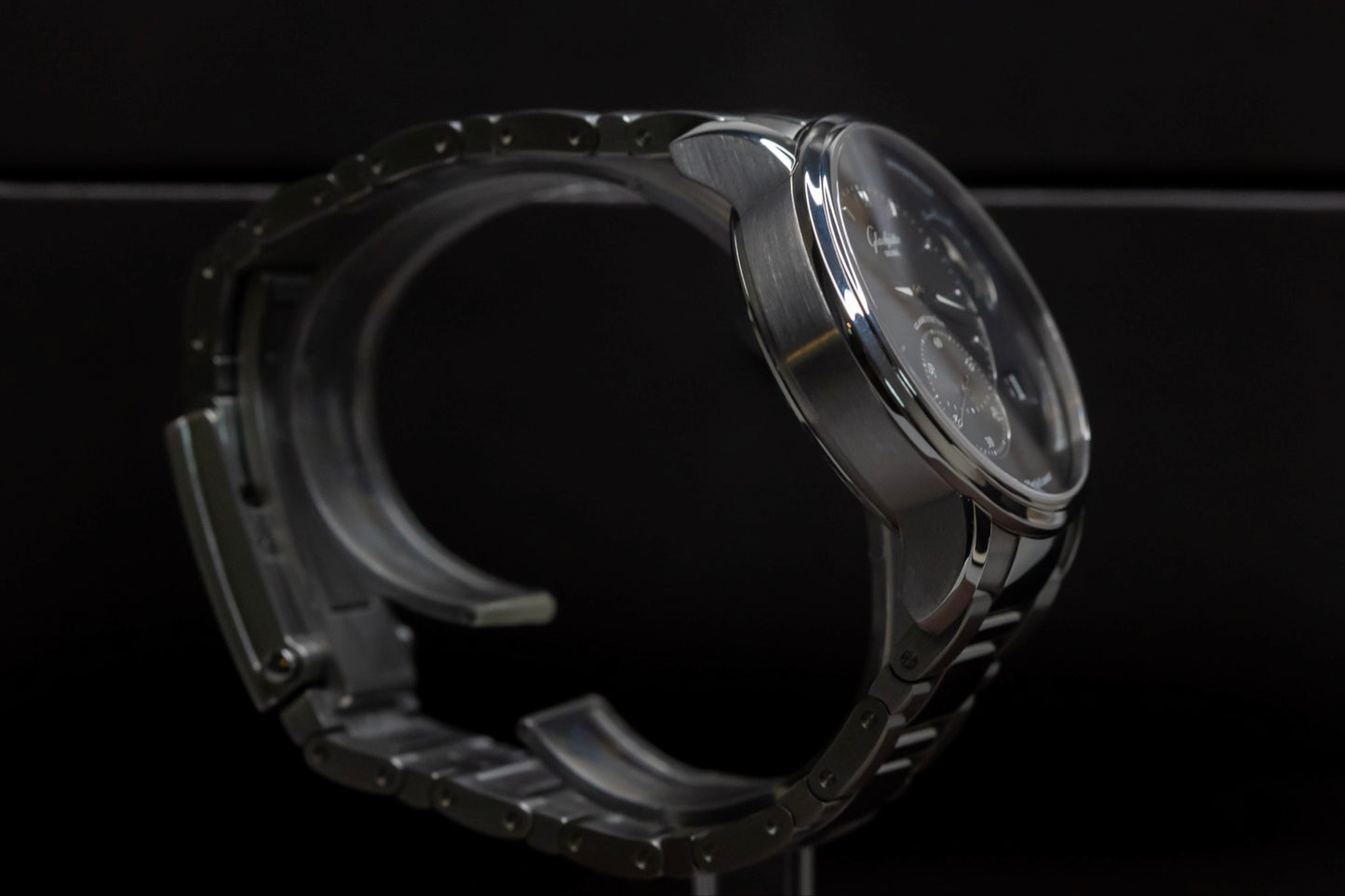 Glashütte Original PanoMaticLunar 1-90-02-43-32-24 Grey Dial 40mm Automatic Big Date