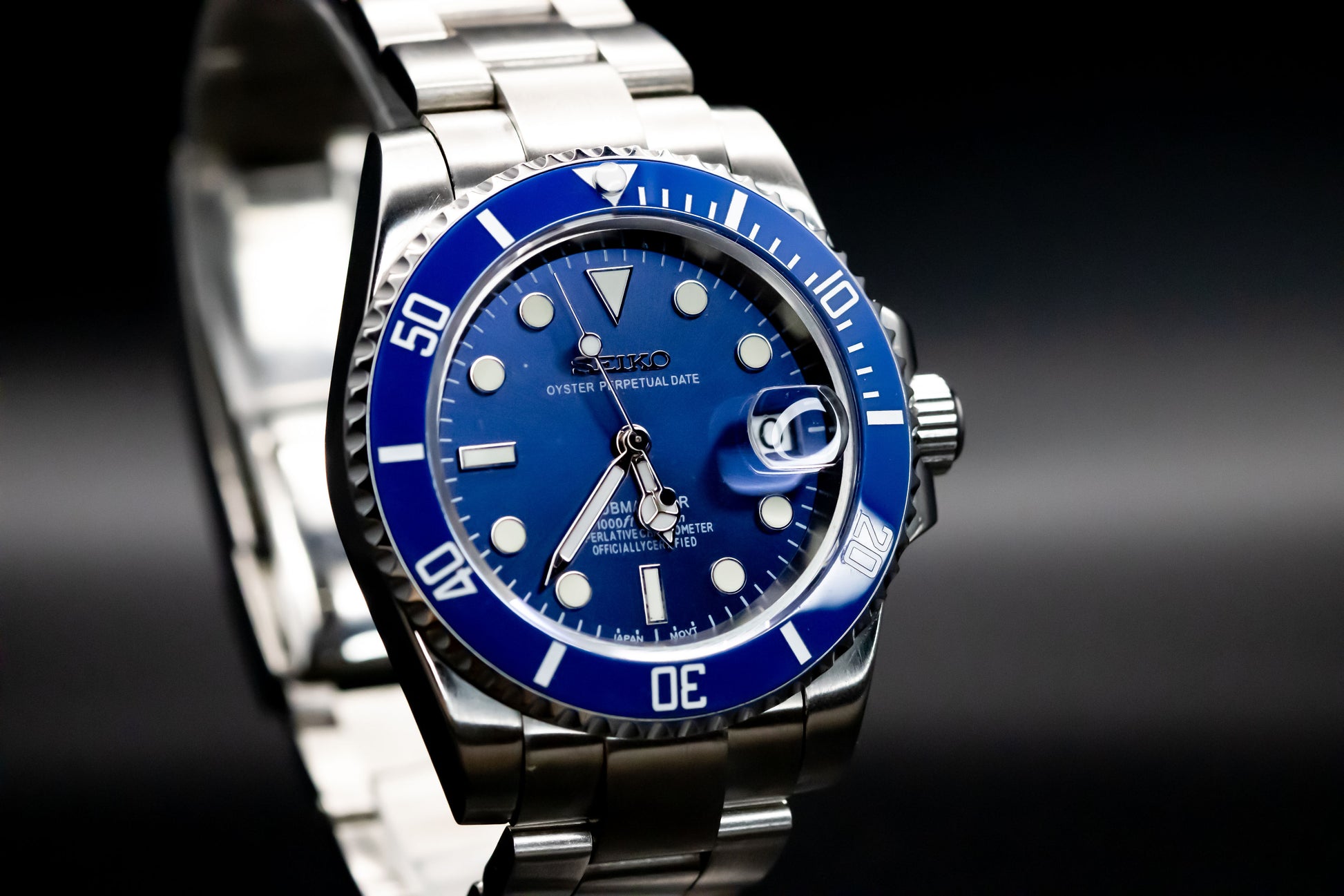 Seiko Mod Smurf Diver image 2