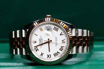 Brand New Unworn 2025 Rolex Datejust 41 Rose Gold Two Tone