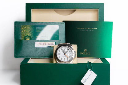 Rolex Explorer II 226570 42mm Stainless Steel Black Dial GMT