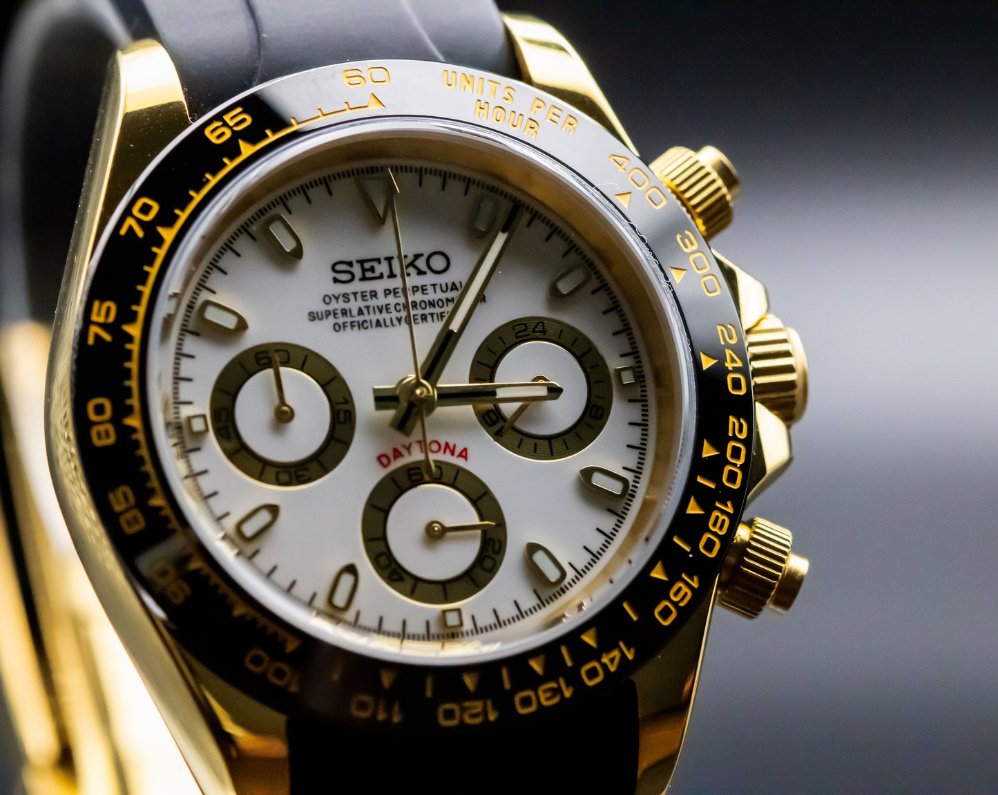 Seikomod Gold Daytona image 2