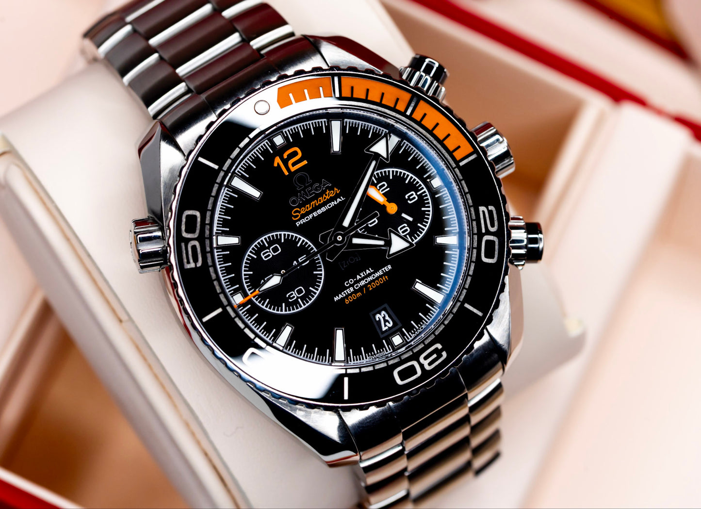 2025 Omega Seamaster Planet Ocean Chrono Complete Set