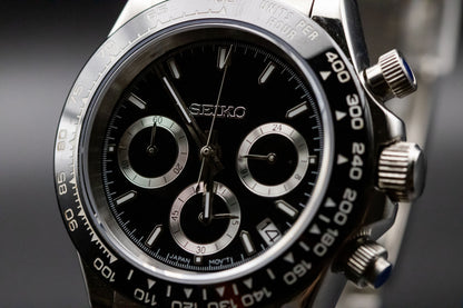 Seikomod Black Daytona image 3