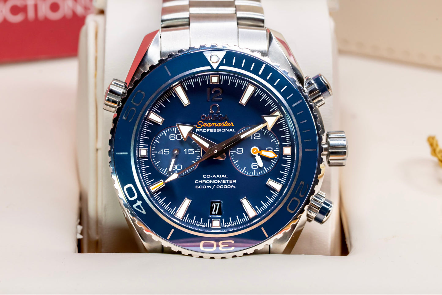 2024 Omega Seamaster Planet Ocean Chrono Complete Set