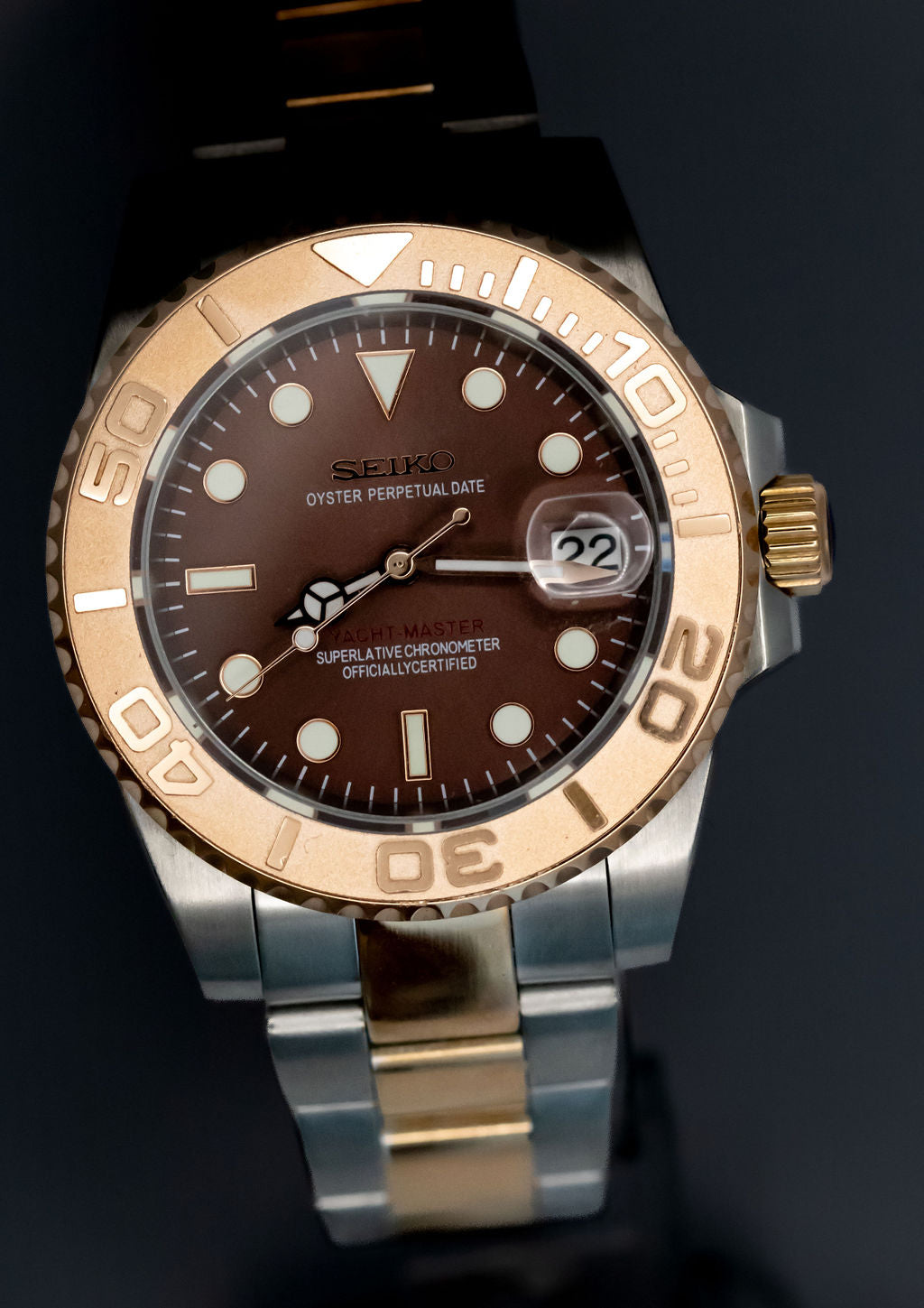 Seiko Mod TwoTone Yacht-Master image 2