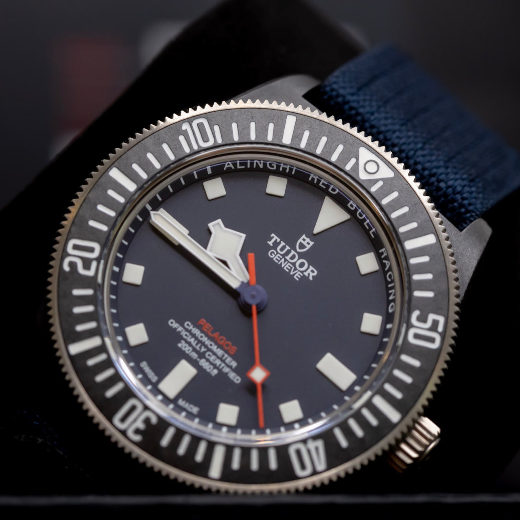 Tudor Pelagos FXD Alinghi Red Bull Racing Chronograph 25807KN Carbon 43mm