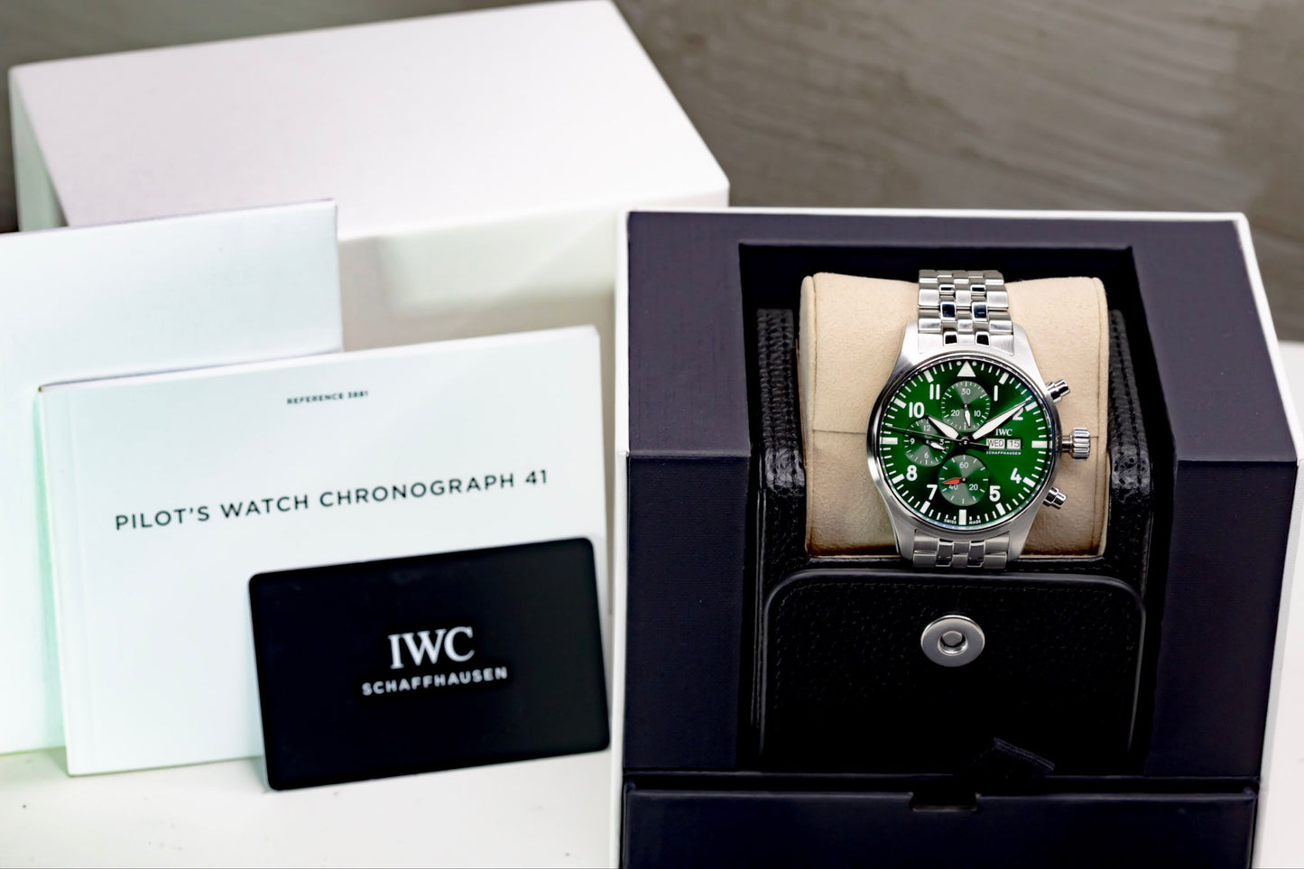 2023 IWC Watch Chronograph Pilot Complete Set!