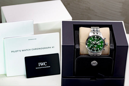 2023 IWC Watch Chronograph Pilot Complete Set!