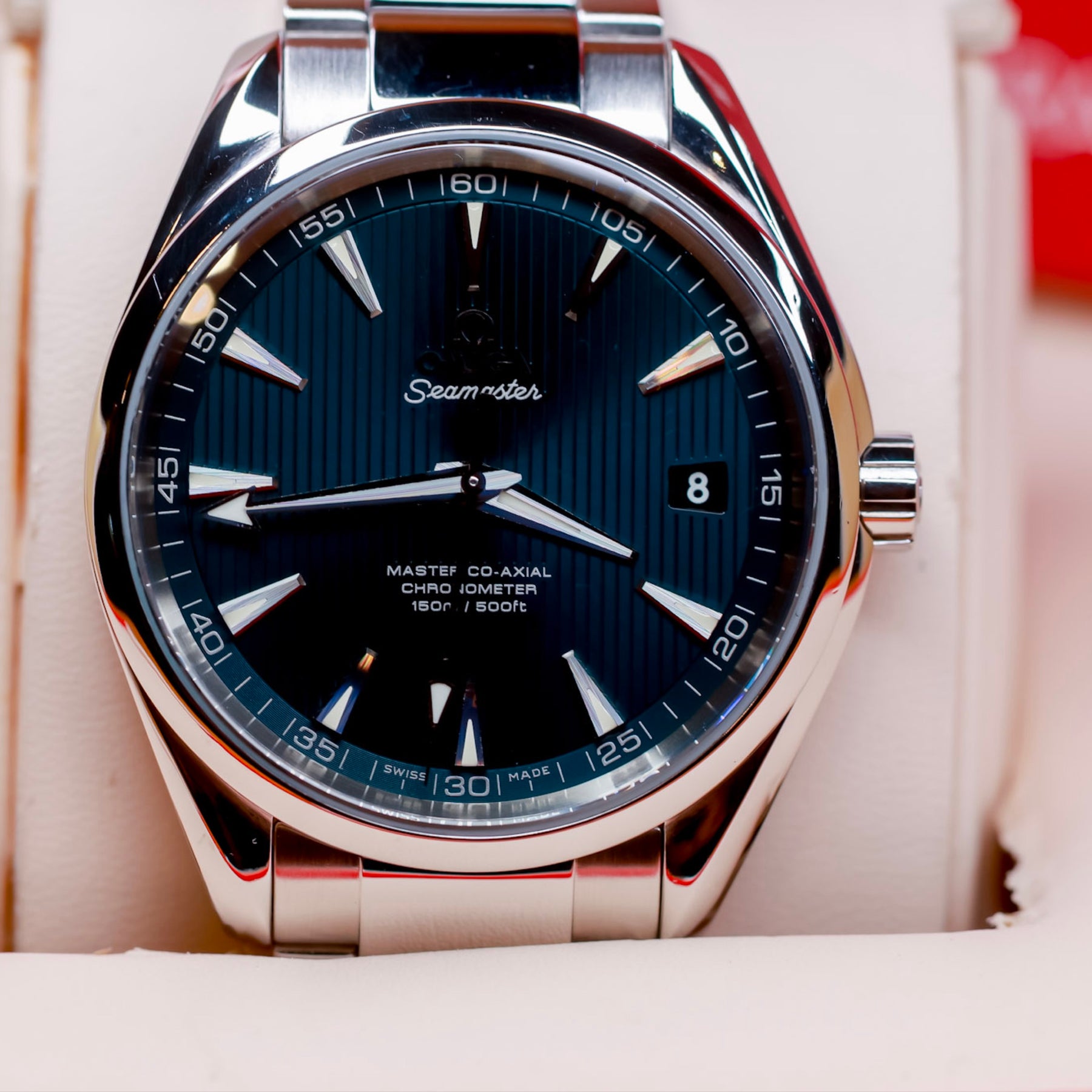 2025 Omega Seamaster Aqua Terra - Complete Retail Ready!