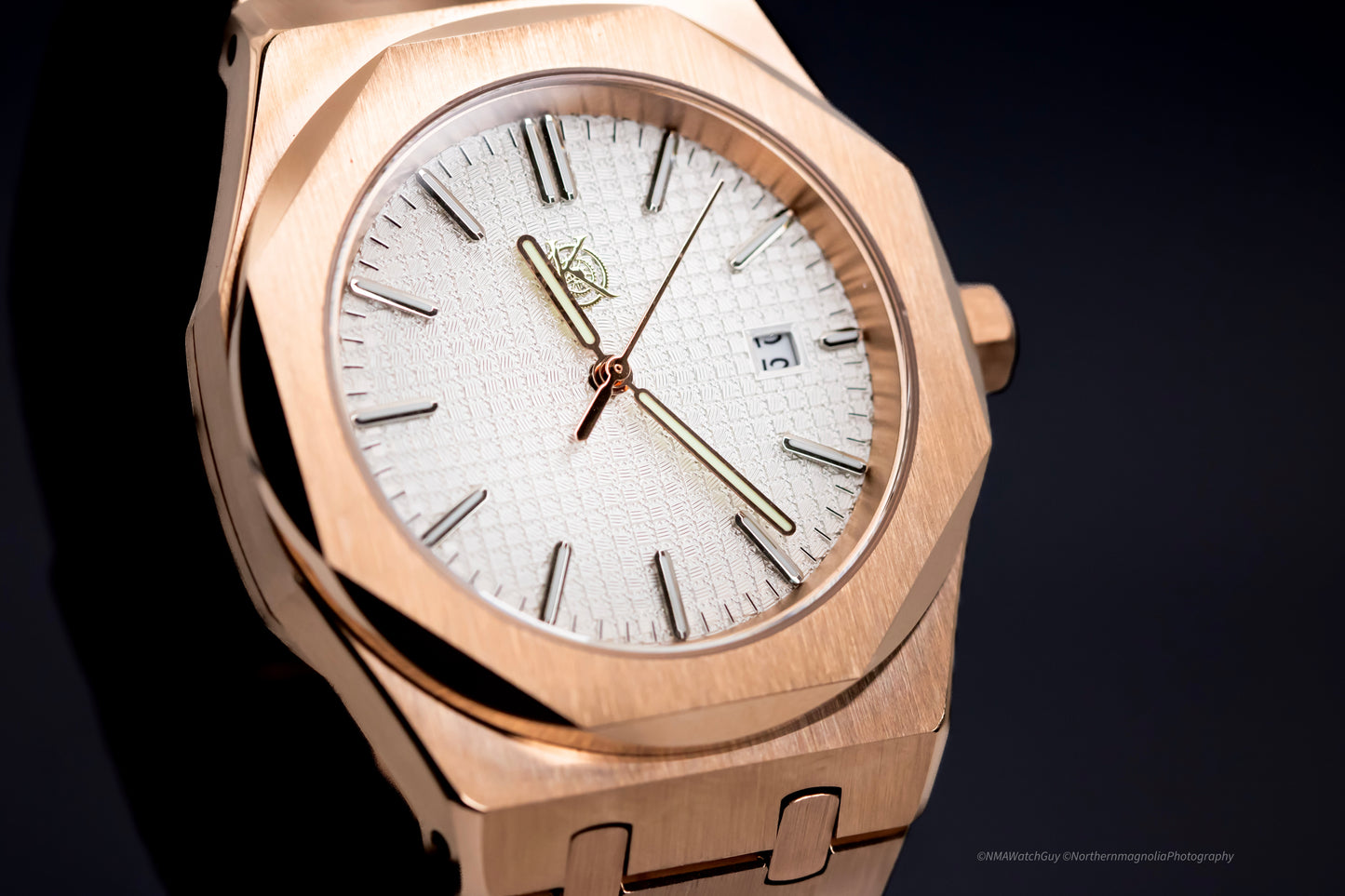 The Rose Gold Monarch - White image 2