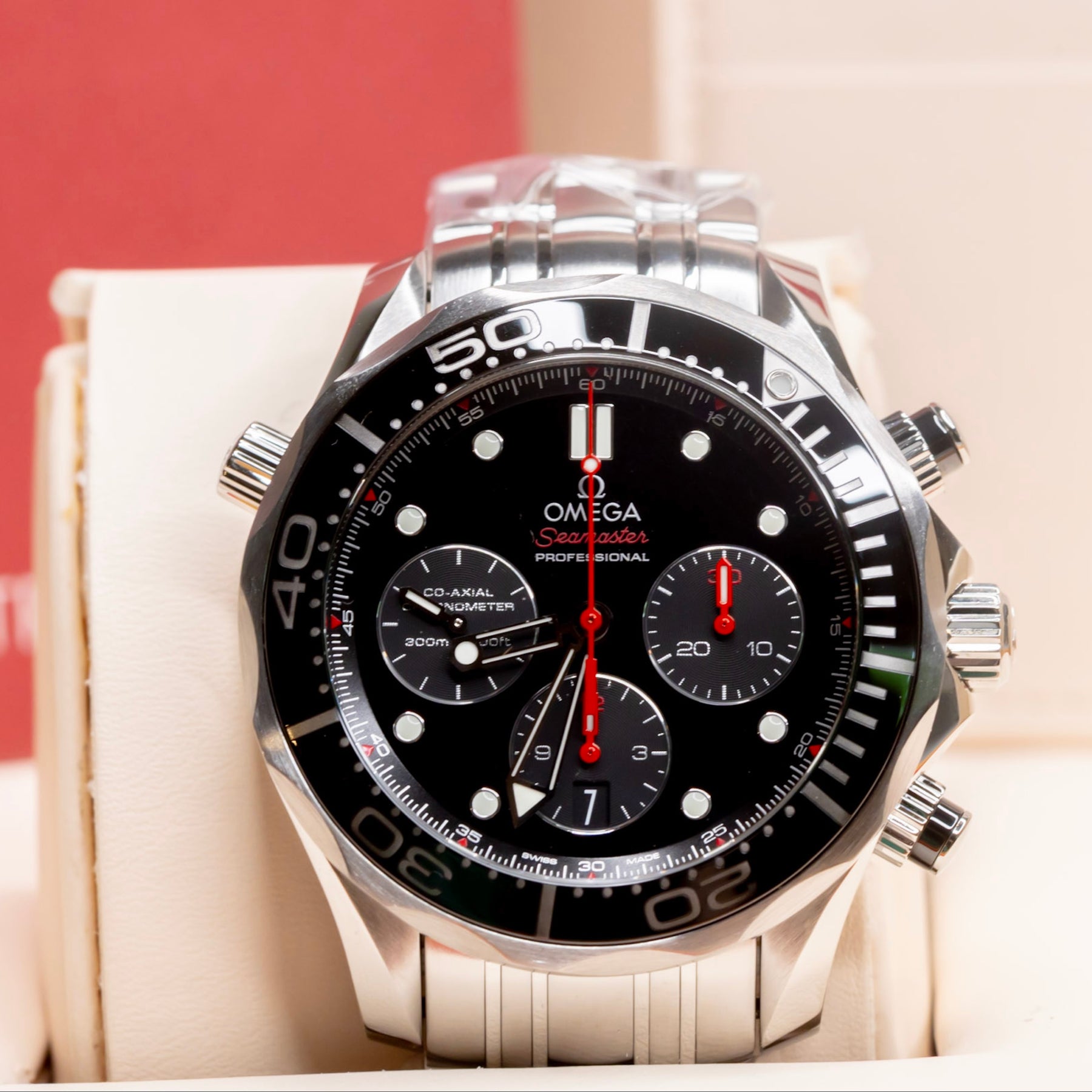Omega Seamaster Diver 300M Chronograph 44mm Black Dial Ref. 212.30.44.50.01.001