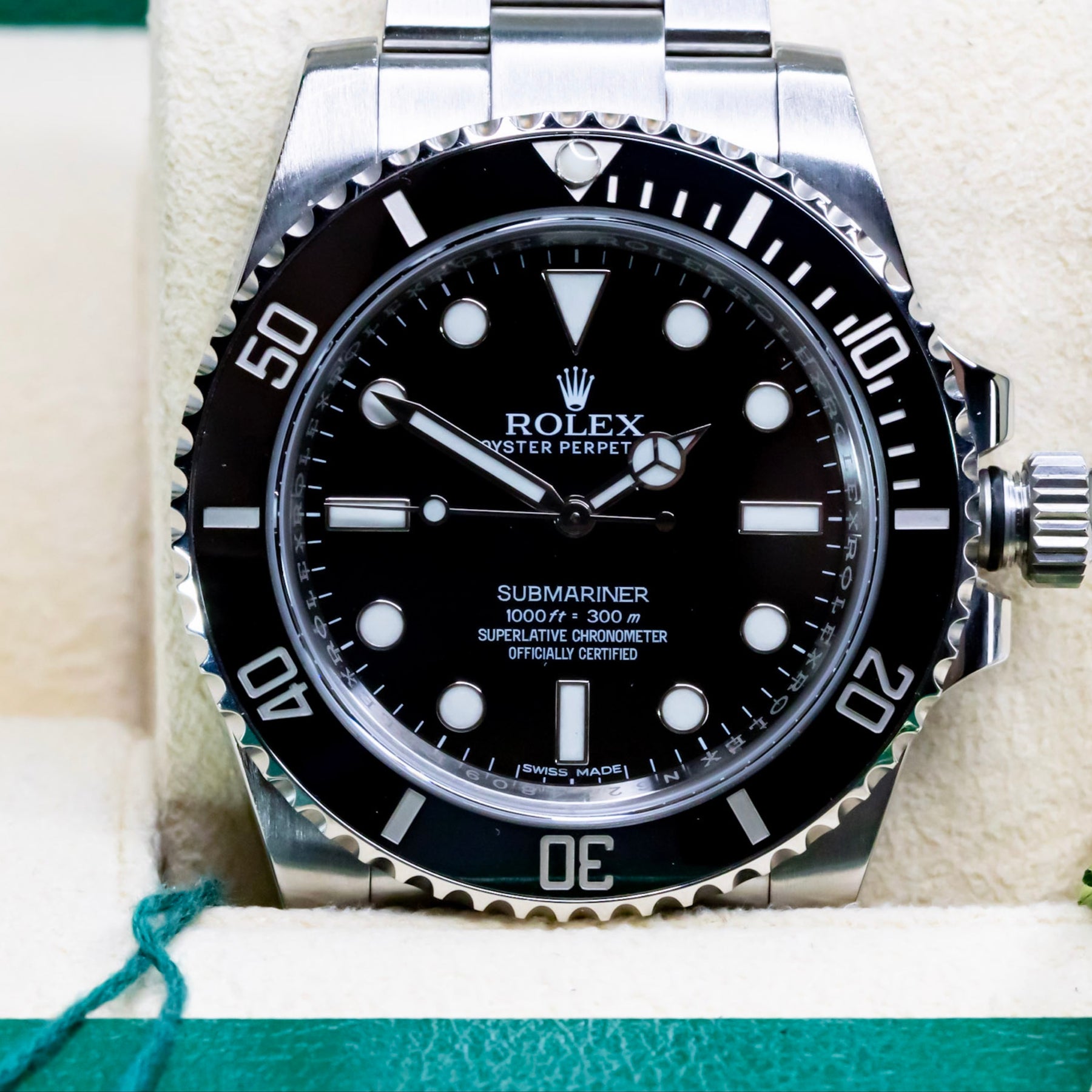 2017 Rolex Submariner "No Date" Amazing Condition! Complete Set!