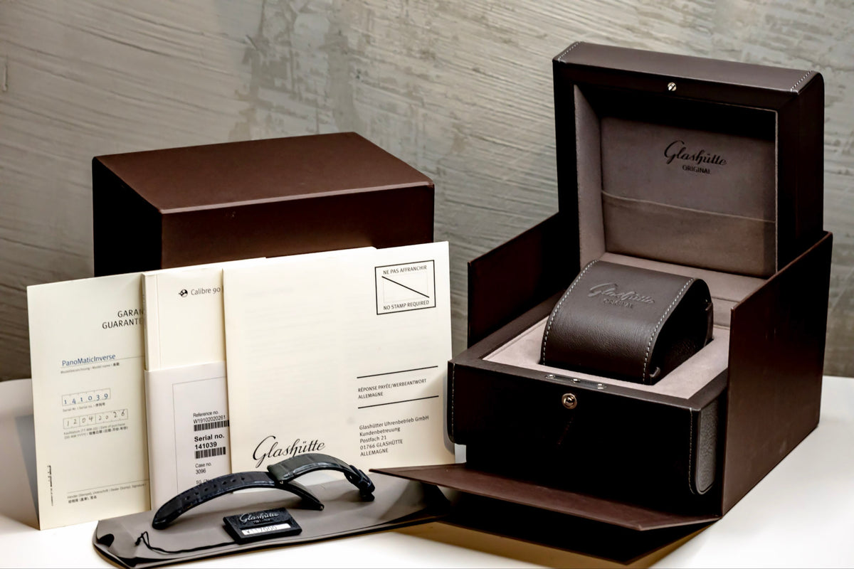 2026 Glashütte Original PanoMaticInverse BNIB Complete Set