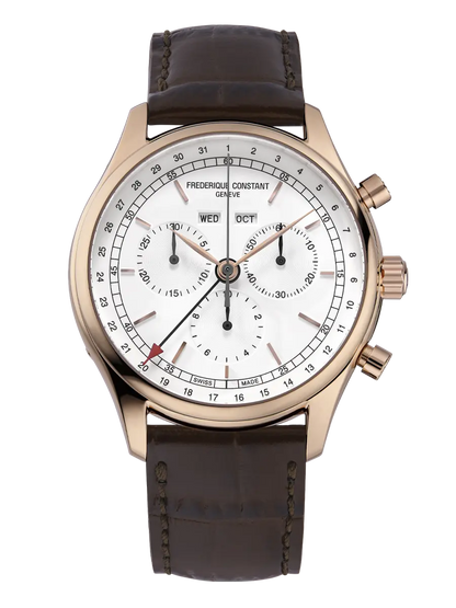 Frederique Constant Classics Quartz Chronograph Triple Calendar - FC-296SW5B4