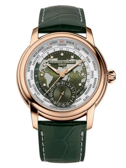 Frederique Constant Manufacture Classic Worldtimer - FC-718KWWM4H9
