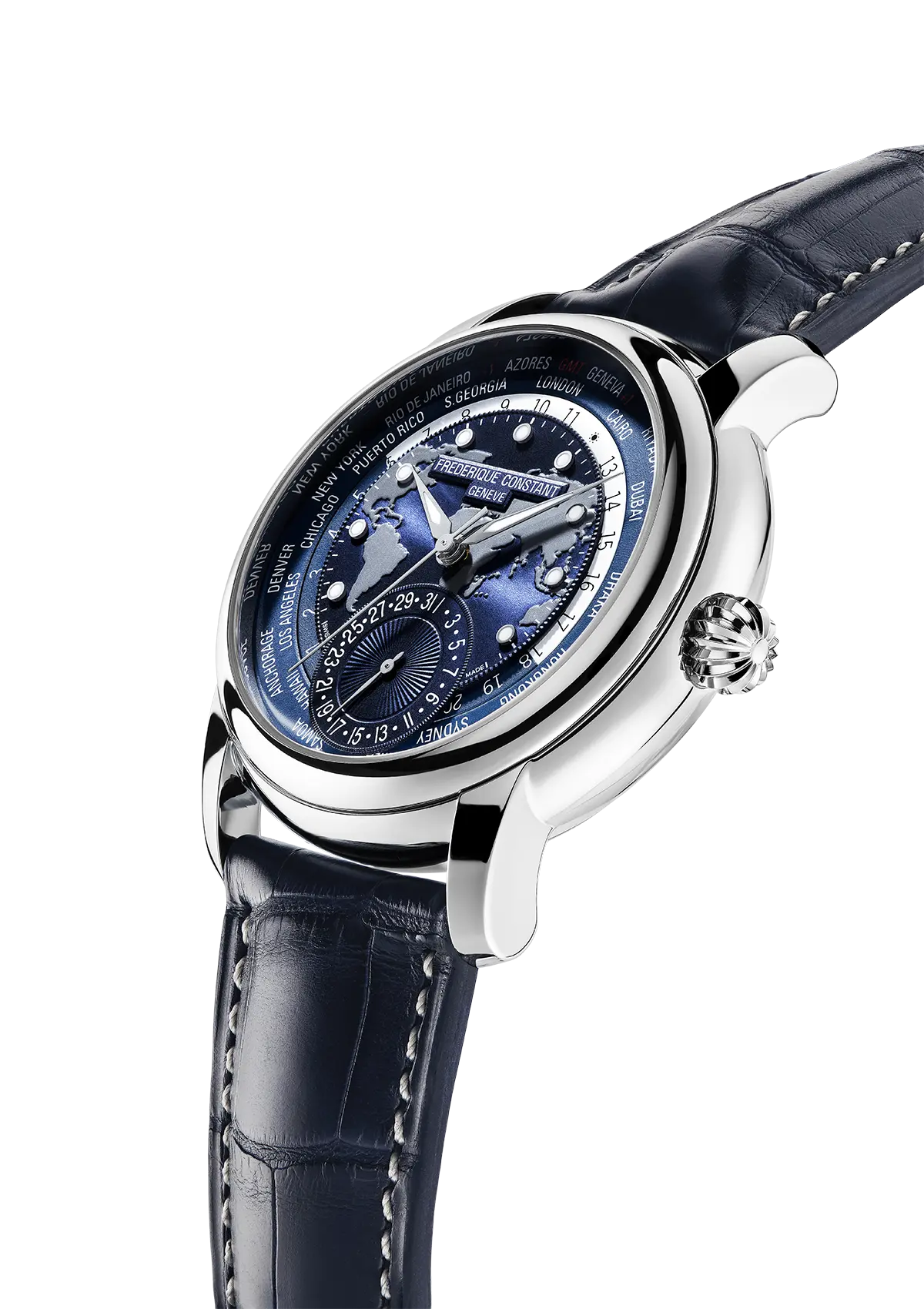 Frederique Constant Manufacture Classic Worldtimer - FC-718NWM4H6