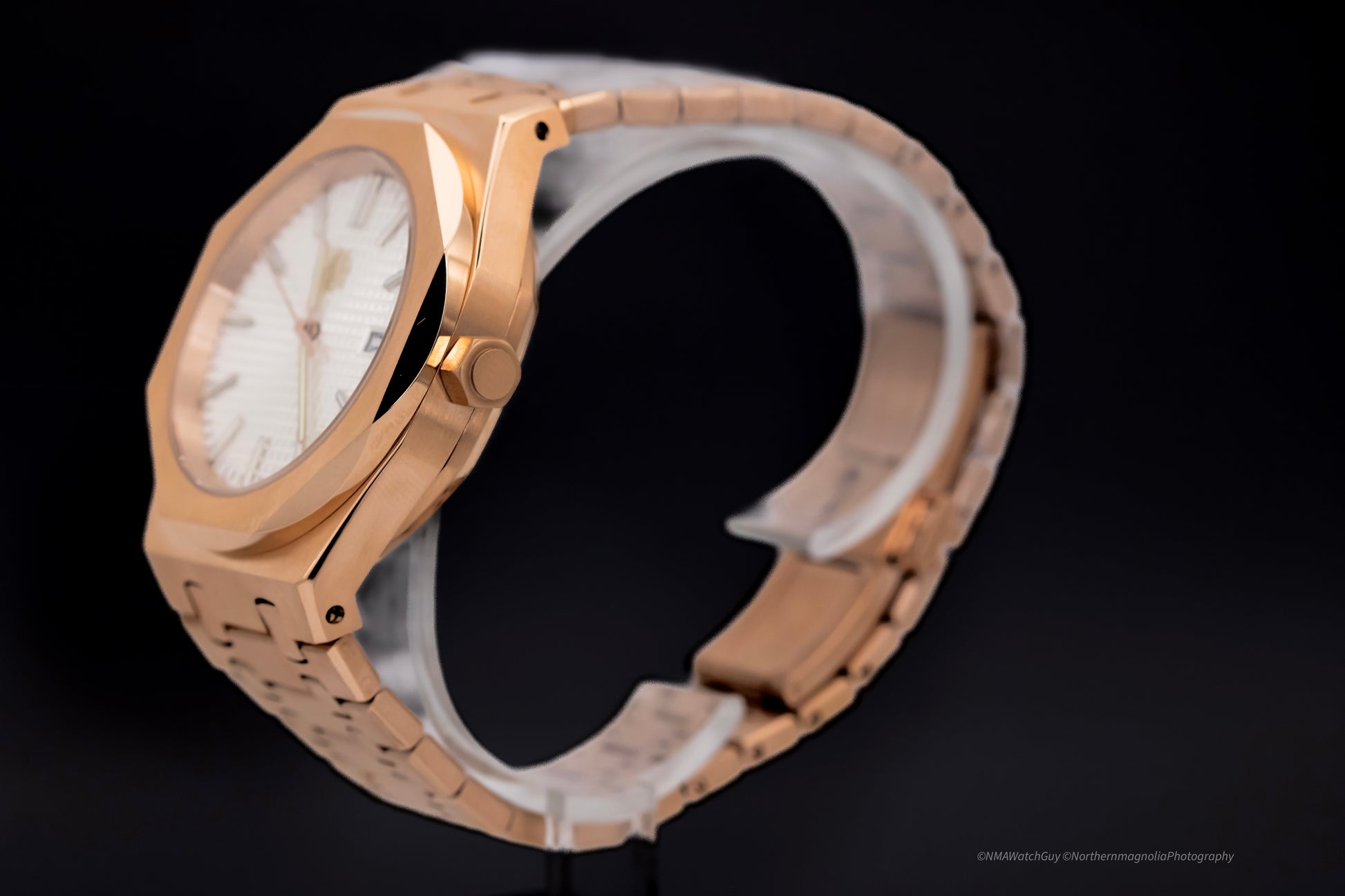 The Rose Gold Monarch - White image 1