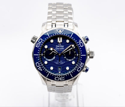 2024 Omega Seamaster Diver Professional Chrono Complete Set