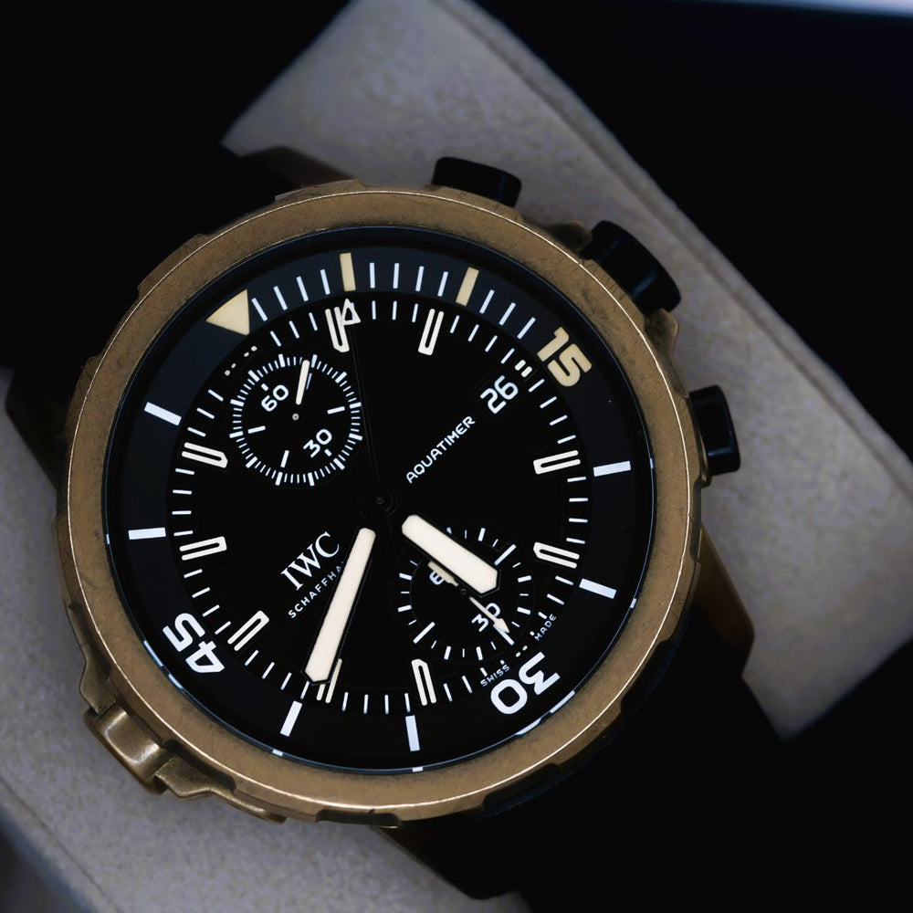 2019 IWC Aquatimer Chronograph Charles Darwin Complete Set