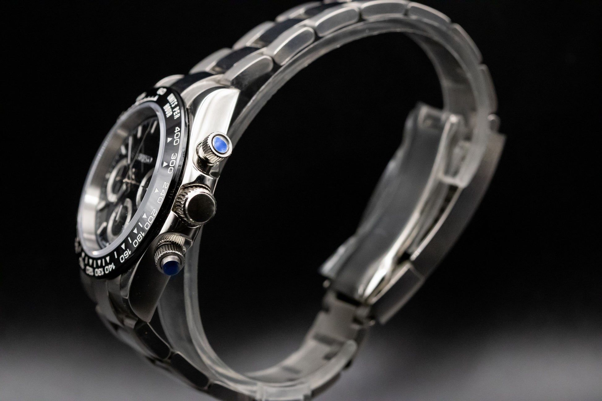 Seikomod Black Daytona image 1